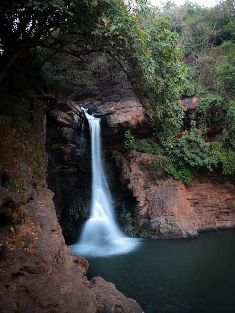 Arvalem Falls in North Goa