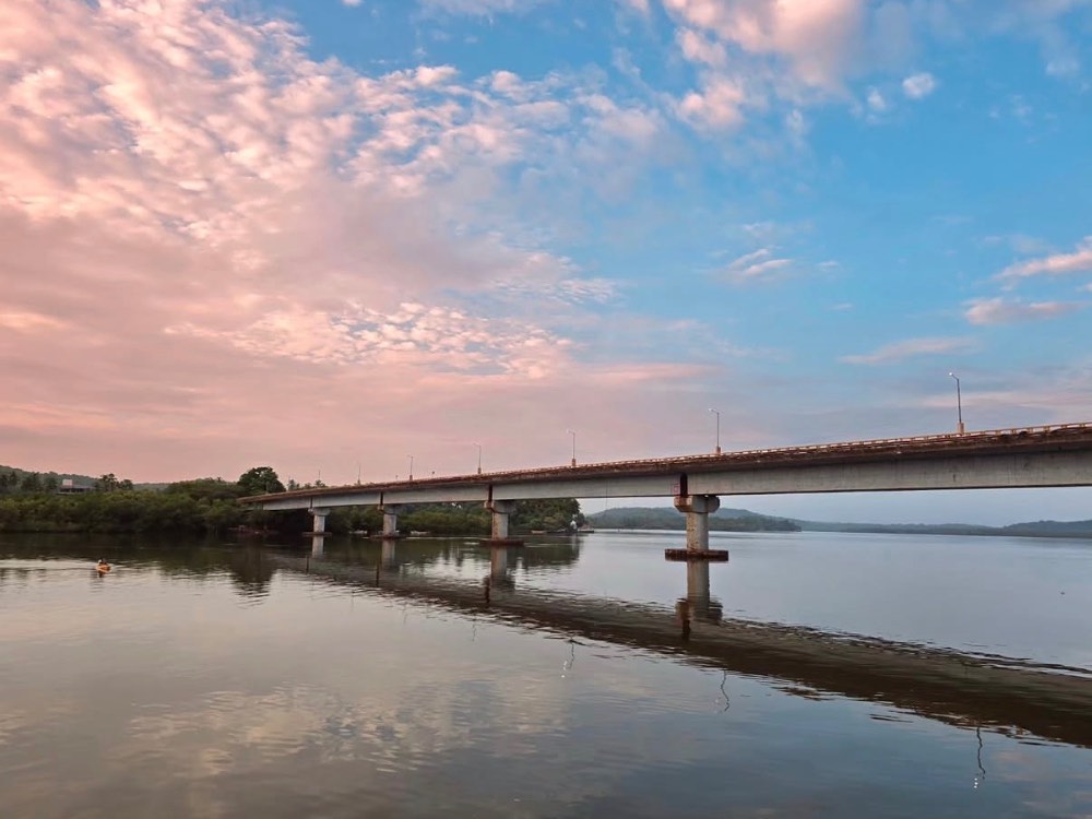 Chapora River in Goa