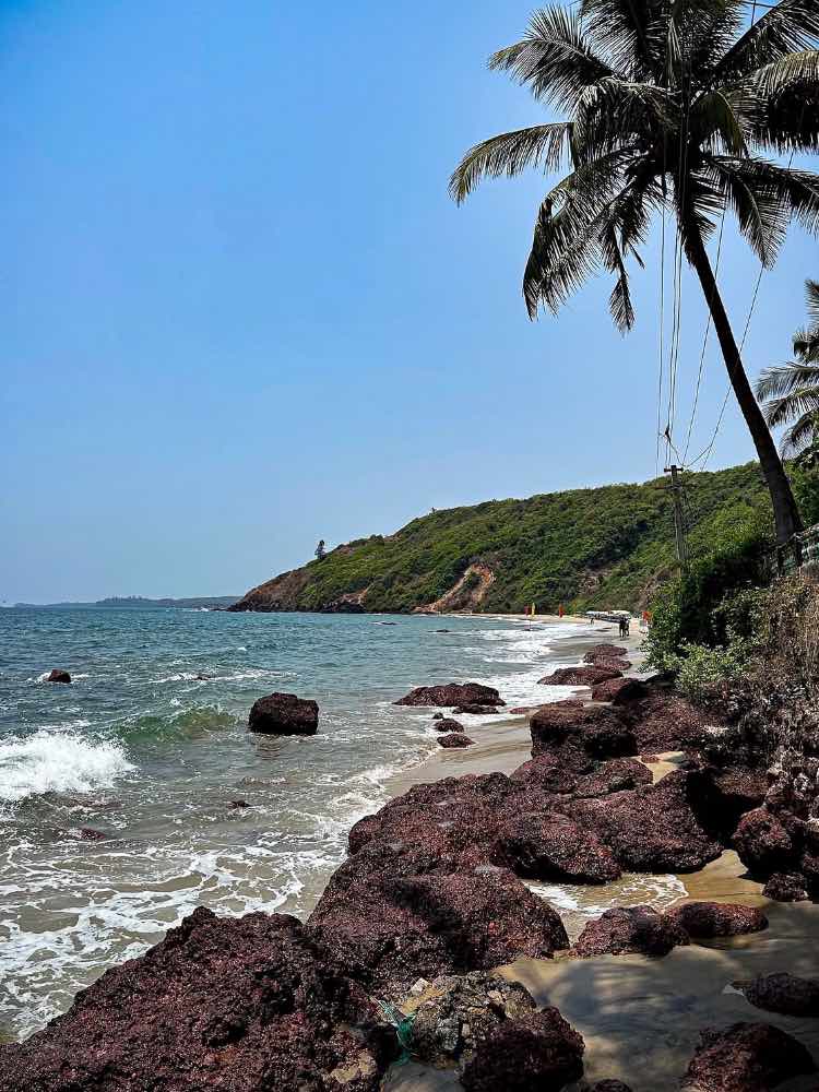 Kalacha Beach (Half Moon Beach) in Goa
