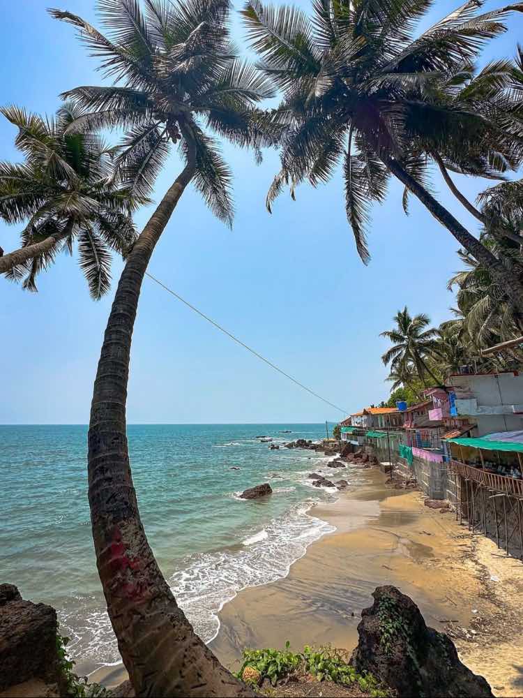 Kalacha Beach (Half Moon Beach) in Goa