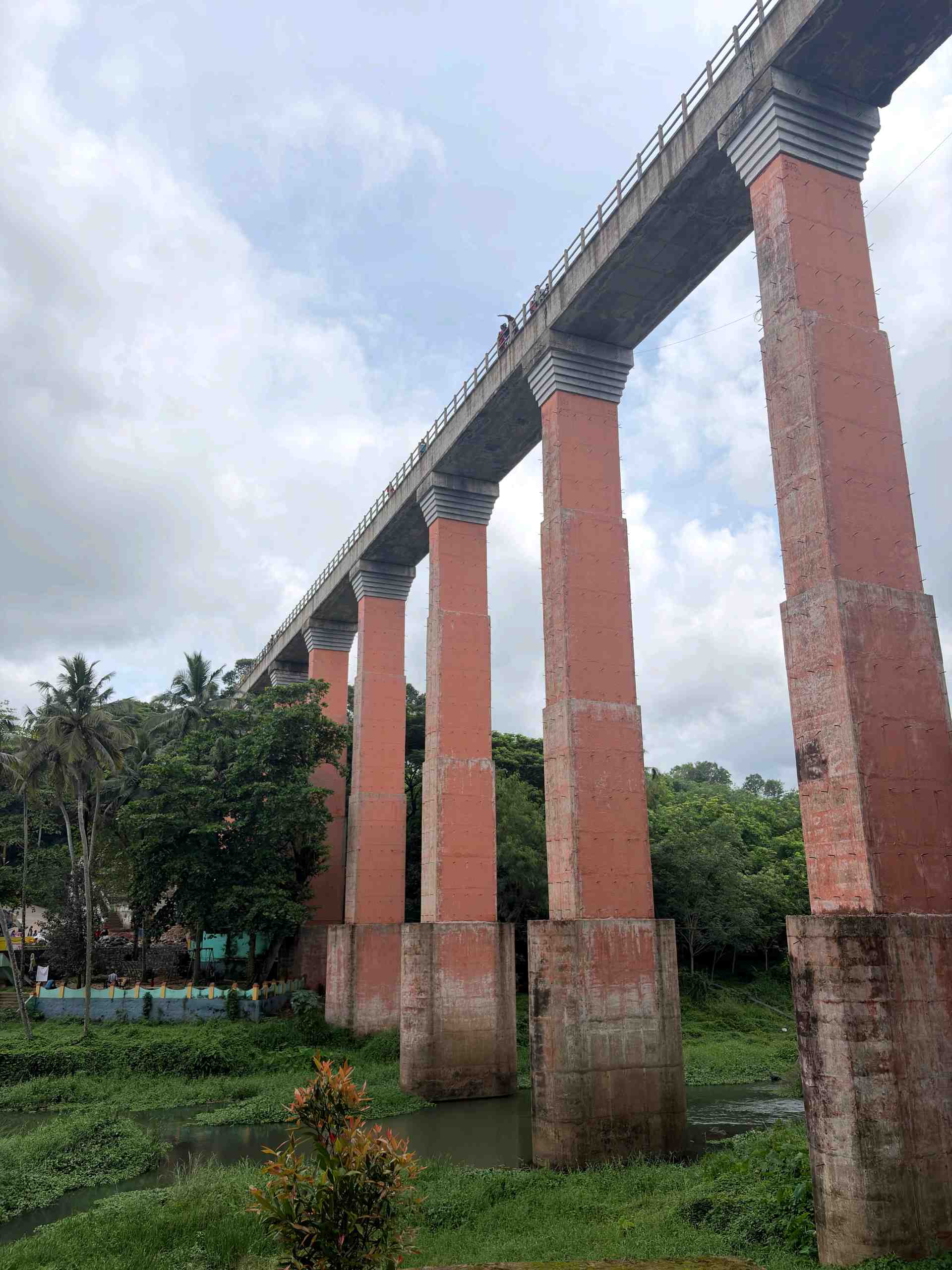 Mathur Aqueduct in Kanyakumari