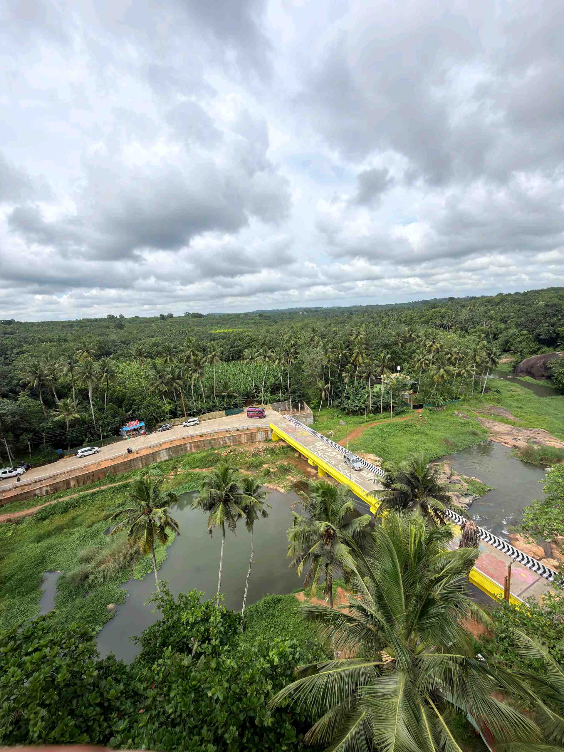 Mathur Aqueduct in Kanyakumari