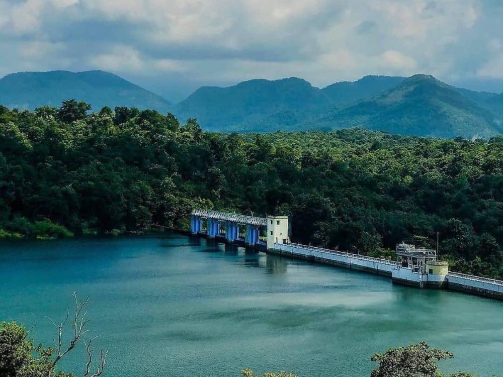 Perunchani Dam in Kanyakumari