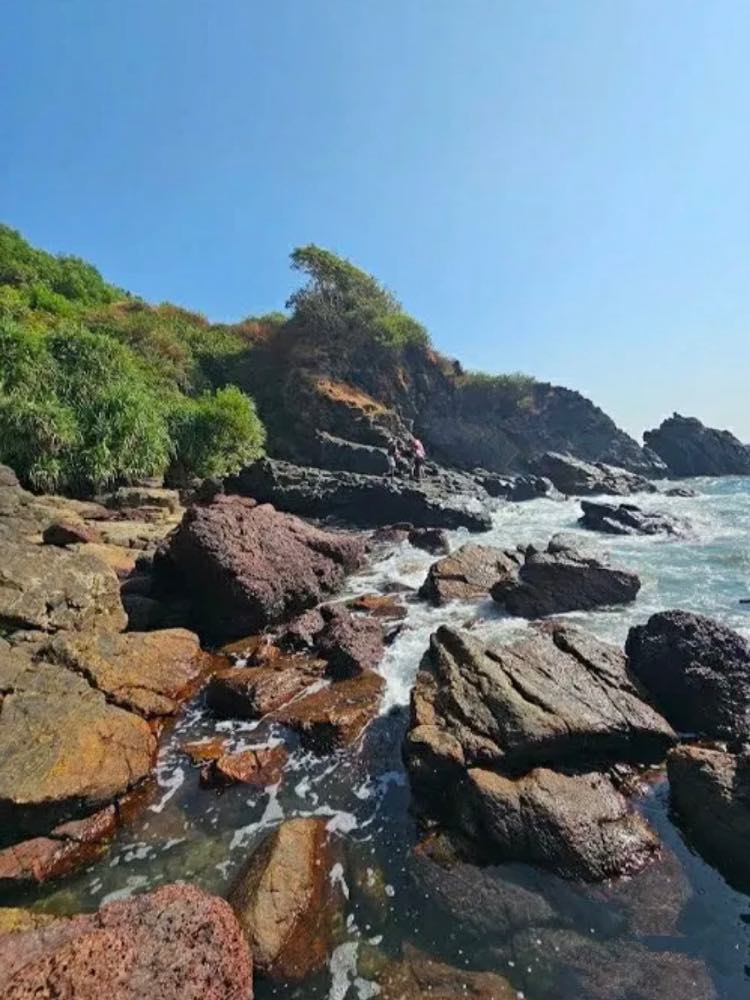 Querim Beach (Keri Beach) in Goa