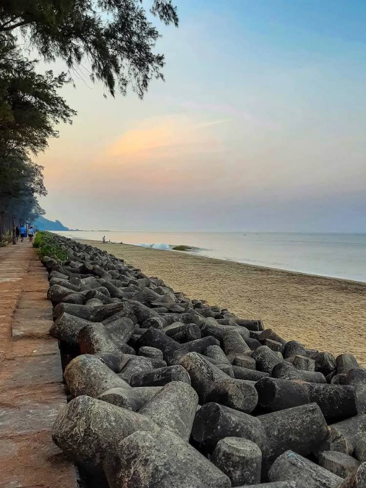 Querim Beach (Keri Beach) in Goa